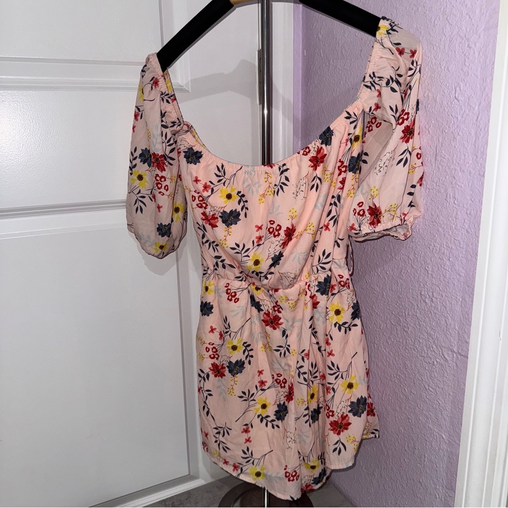 Off the Shoulder Romper - Size Small - Picture 4 of 4